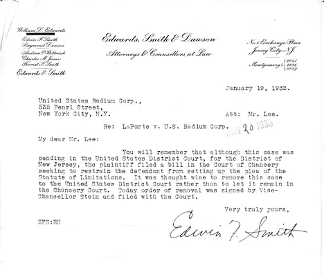 Letters Received to Mr. Lee [C.B. Lee], January 19, 1933