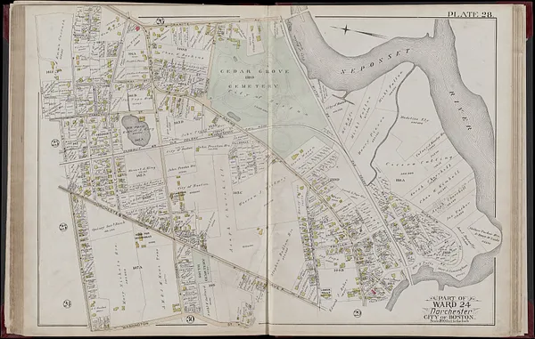 Atlas of the city of Boston, volume five, Dorchester Mass.