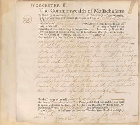 Writ of Attachment