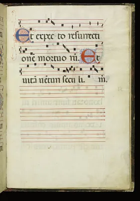 Leaf from Antiphonary