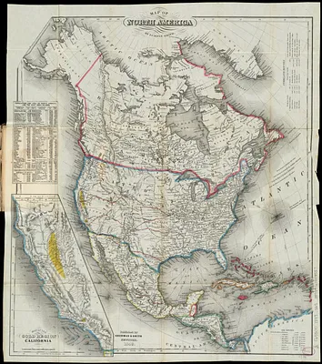 Map of North America
