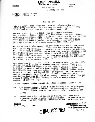NSSD 5-87 Mexico