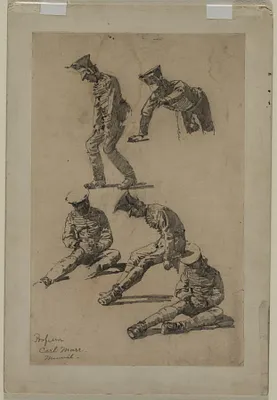 Five Studies of a Soldier