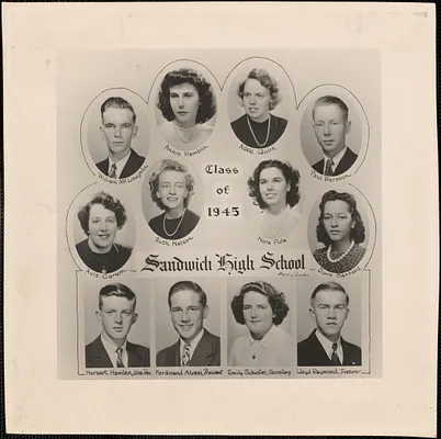Sandwich High School, class of 1945