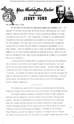 Ford Newsletter, July-Dec. 1955