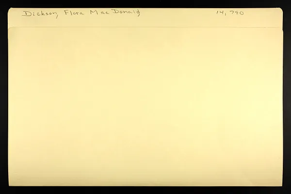 Dickson, Flora MacDonald