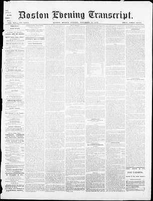 Boston Evening Transcript