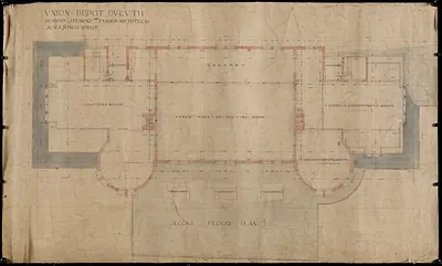 Second floor plan