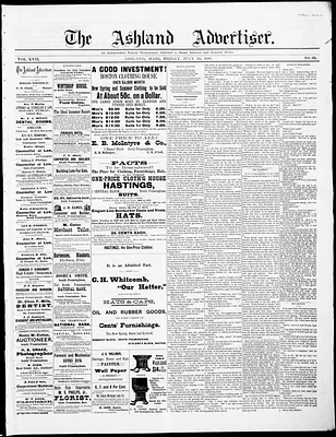 The Ashland Advertiser