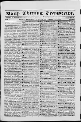 Daily Evening Transcript