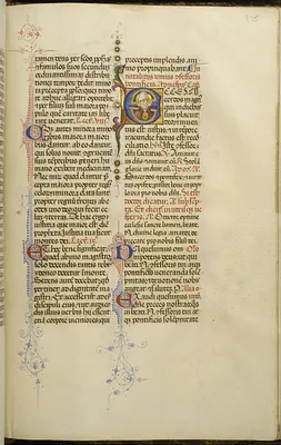 Leaf from Breviary