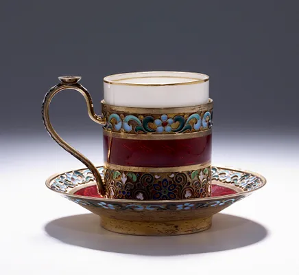 Demitasse and Saucer