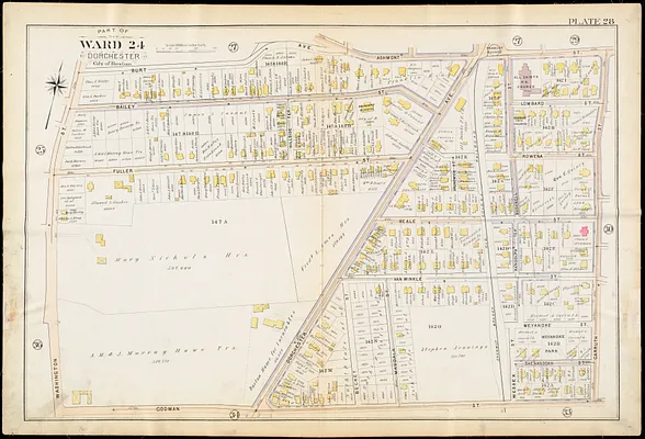 Atlas of the city of Boston : Dorchester, Mass.