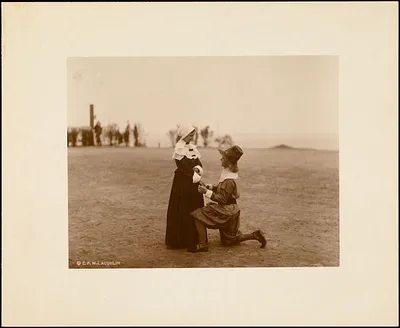 Plymouth Tercentenary Pageant, Pilgrim couple