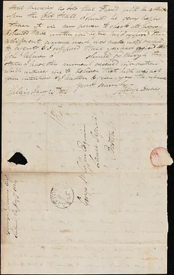 George Downes to George Coffin, 24 January 1824