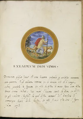 Leaf from Emblem Book