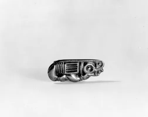 Celtic brooch of zoomorphic design