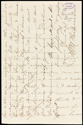 Letter from Maria Weston Chapman, Paris, [France], to Elizabeth Pease Nichol, Dec. 25th, 1849