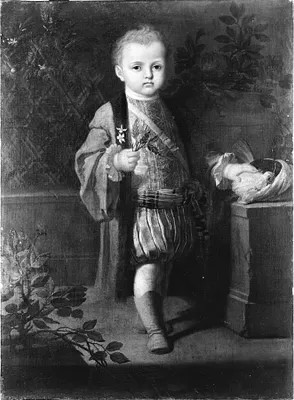 Portrait of a Noble Boy in Oriental Costume