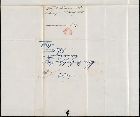 Towle Parsons and Company to George Coffin, 28 August 1843