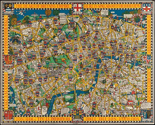 The Wonderground map of London town