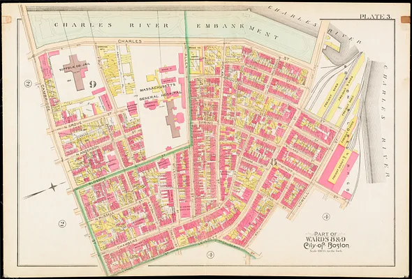 Atlas of the city of Boston : city proper and Roxbury