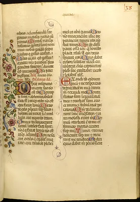 Leaf from Breviary