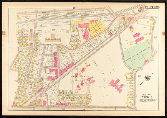 Atlas of the city of Boston, Roxbury