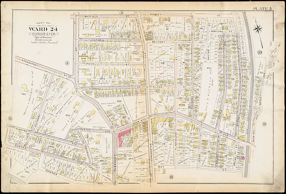 Atlas of the city of Boston : Dorchester, Mass.