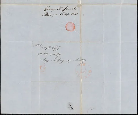 George Jewett to George Coffin,13 April 1848