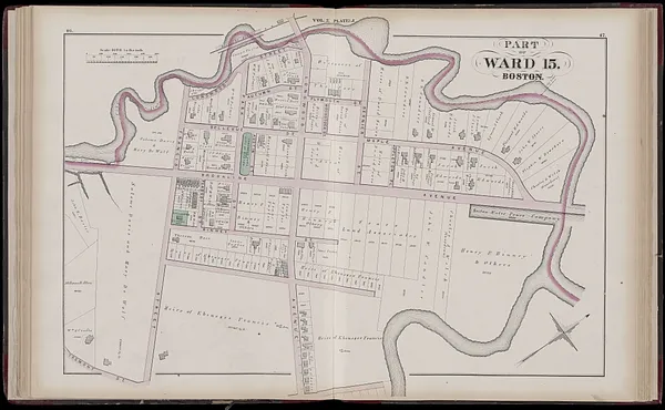 Atlas of the county of Suffolk, Massachusetts : vol. 2nd late city of Roxbury, now wards 13-14 and 15, city of Boston