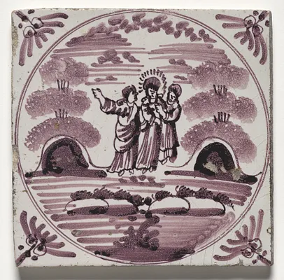 Tile- New Testament Scene