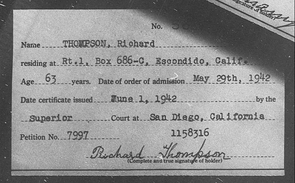 Thompson, Richard - 1942