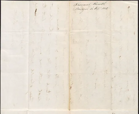 Samuel Smith to George Coffin, 14 September 1840