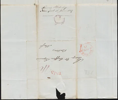 Lewis Wakeley to George Coffin, 15 June 1837