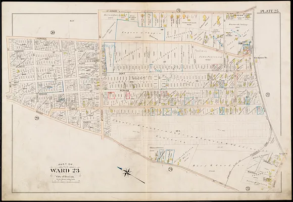 Atlas of the city of Boston, West Roxbury