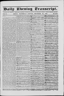 Daily Evening Transcript