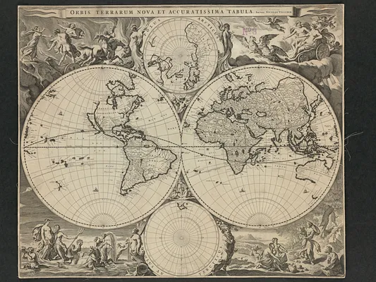 Orbis terrarum nova et accuratissima tabula