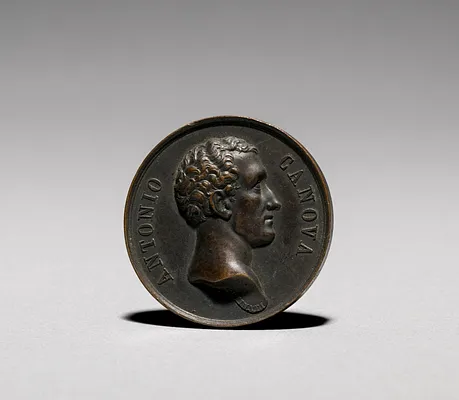 Medal: Antonio Canova (obverse)