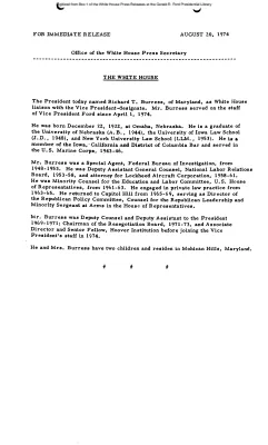 Burress, Richard T. [Biography]