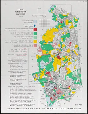 Existing protected open space and land which should be protected