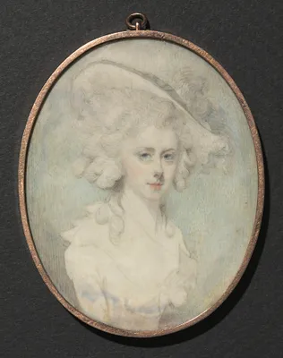 Portrait of a Woman with a Hat