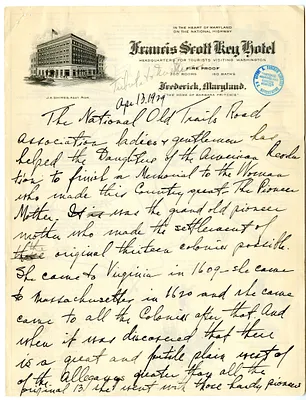 Handwritten Speech Draft