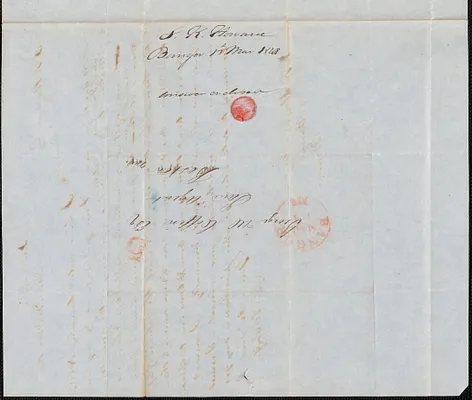 S. K. Howard to George Coffin, 13 March 1848