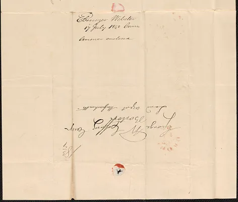 Ebenezer Webster to George Coffin, 17 July 1840