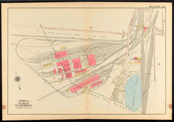 Atlas of the city of Boston, ward 26, Hyde Park