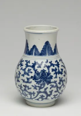 Vase with Floral Arabesques
