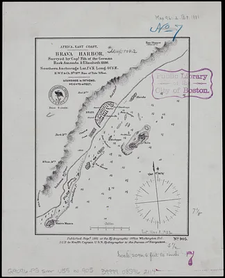 Africa, east coast, Brava Harbor