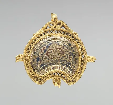 Crescent-Shaped Pendant