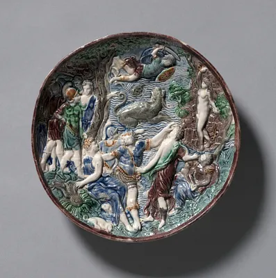 Circular Plate with Perseus and Andromeda